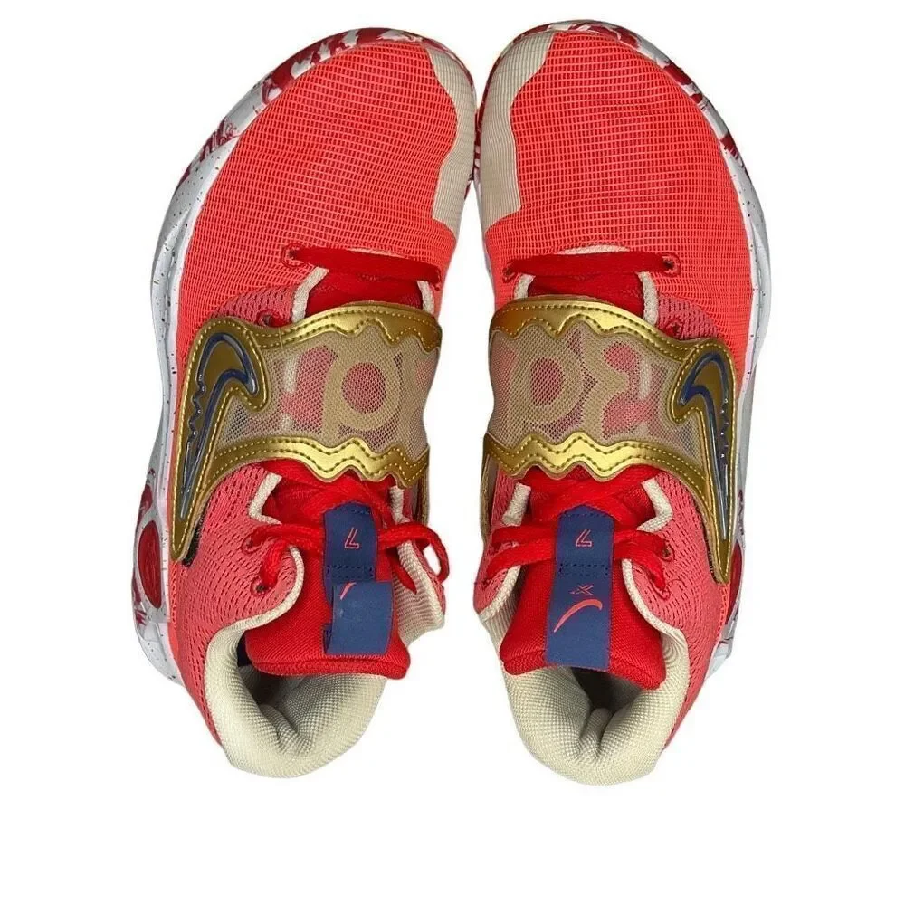 Nike KD Trey 5 X Shoes DD9538 600 University Red/Metallic Gold Men’s 11
